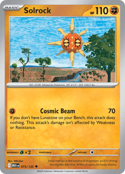 Solrock · Reverse Holofoil