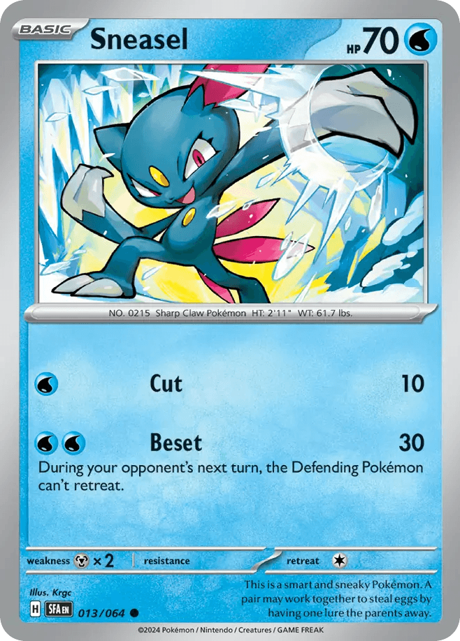 Sneasel · Reverse Holofoil