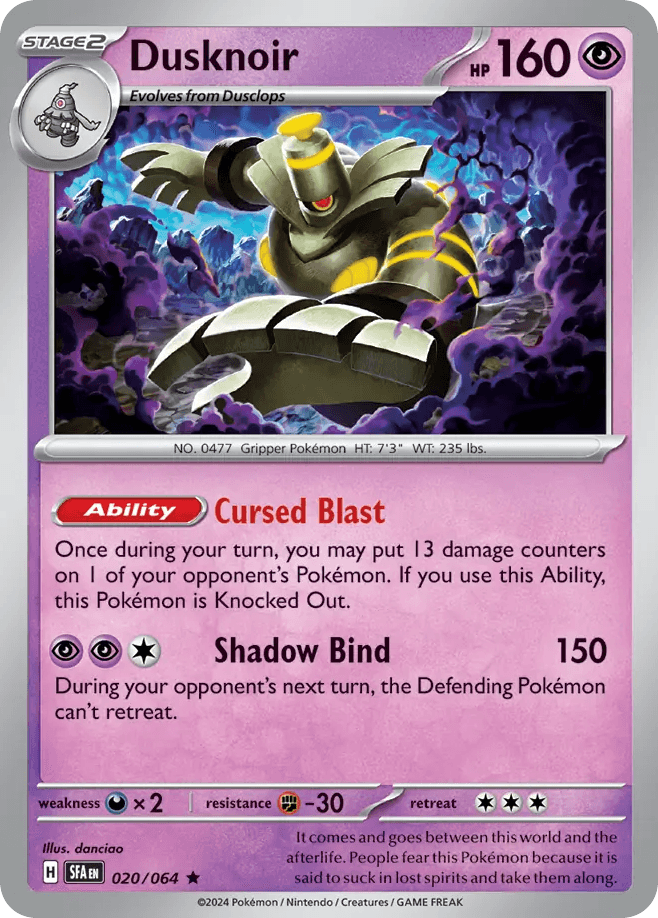 Dusknoir · Reverse Holofoil