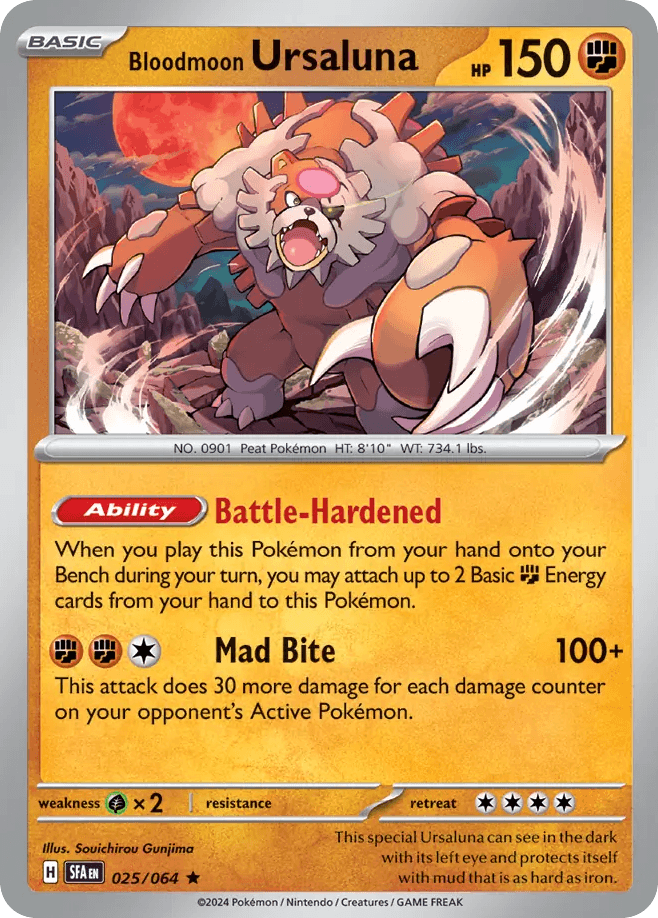 Bloodmoon Ursaluna · Holofoil