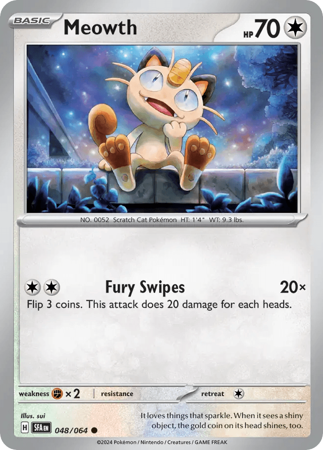 Meowth · Reverse Holofoil