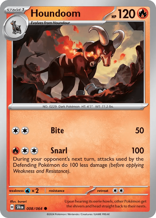 Houndoom · Reverse Holofoil