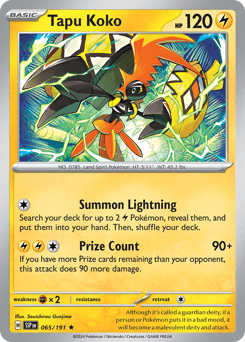 Tapu Koko · Holofoil