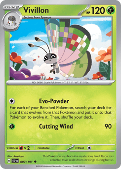 Vivillon · Reverse Holofoil