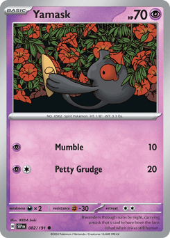Yamask · Reverse Holofoil