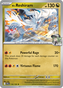 N's Reshiram · Holofoil