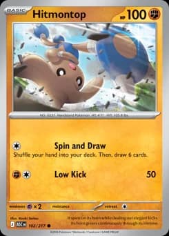 Hitmontop · Reverse Holofoil (Energy Symbol)