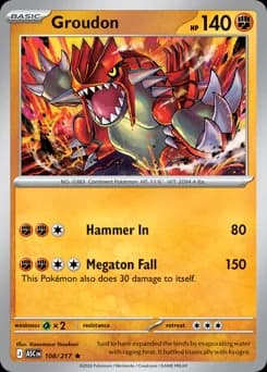 Groudon · Holofoil