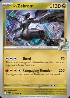 N's Zekrom · Holofoil