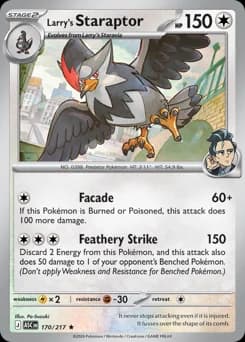 Larry's Staraptor · Holofoil