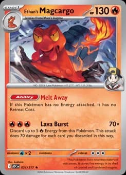 Ethan's Magcargo · Reverse Holofoil