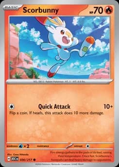 Scorbunny · Reverse Holofoil (Friend Ball)
