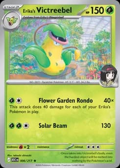 Erika's Victreebel · Holofoil