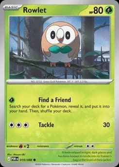 Rowlet · Reverse Holofoil
