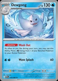 Dewgong · Holofoil