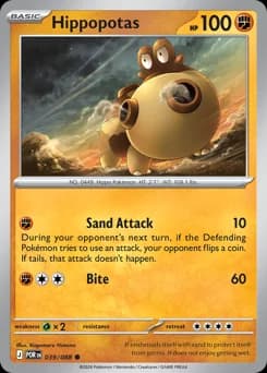 Hippopotas · Reverse Holofoil