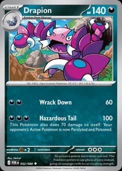 Drapion · Reverse Holofoil