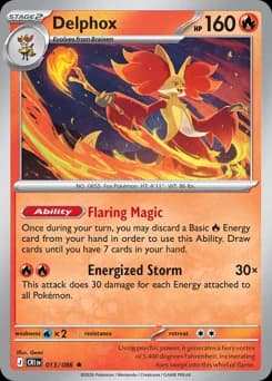 Delphox · Holofoil