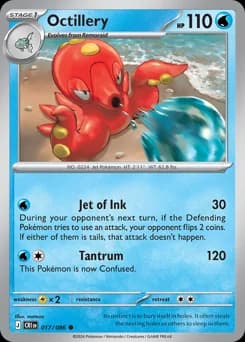 Octillery · Reverse Holofoil