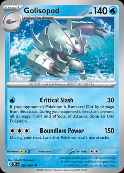 Golisopod · Reverse Holofoil
