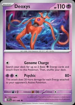 Deoxys · Reverse Holofoil