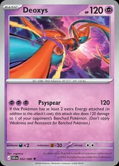Deoxys · Reverse Holofoil