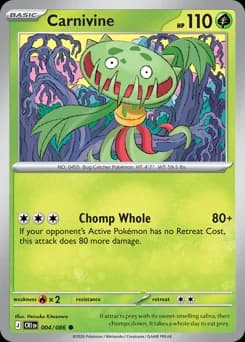Carnivine · Reverse Holofoil