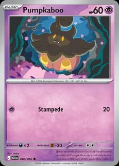Pumpkaboo · Reverse Holofoil