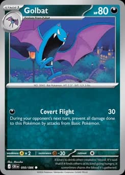 Golbat · Reverse Holofoil