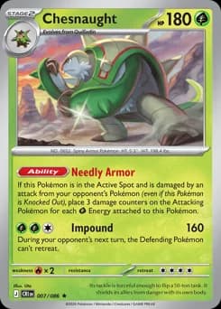 Chesnaught · Holofoil