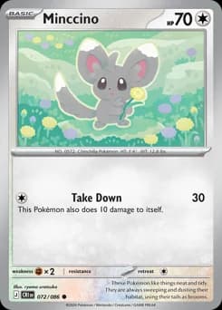 Minccino · Reverse Holofoil